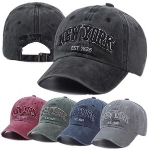Высококачественный бренд York Washed Cotton Cap для мужчин Women Gorras Snapback Baseball Casquette Dad Hat Outdoors