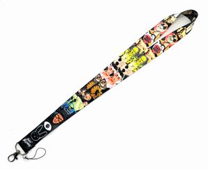 Cell Phone Straps & Charms 20pcs Cartoon star singer Neck Straps Lanyard ID Badge Holder Rope Keys Chain Key rings Cosplay Accessories #23