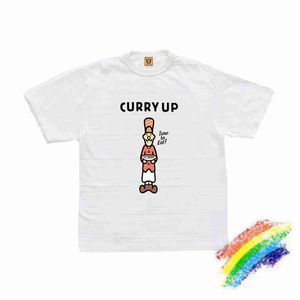 2022SS Human Made Tシャツの男性女性高品質のTシャツの夏のスタイルはわずかに特大のTopst220721