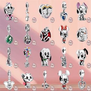 Wholesale pandora bracelet with charms on it resale online - 2022 Sterling SILVER Beads Little cute elephant Dangle Charm fit Pandora Bracelet silver jewelry235x