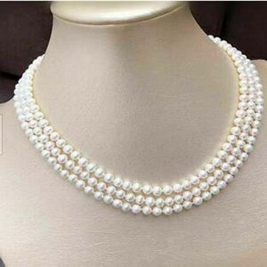 Nytt South Sea White Pearl Necklace 18 