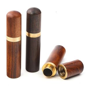 Wooden DIY Sewing Needles Holder Storage Tube Embroidery Mending Needles Case Hand Knitting Tools Organize