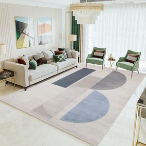 Carpets Modern Style Wool Carpet For Living Room Light Luxury Nordic Home Decor Rugs Bedroom Superior Woven Floor MatCarpets