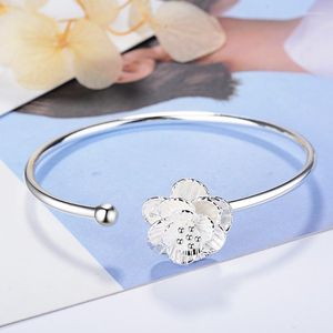 Kirschblüten Blume Armbänder Für Frauen 2022 Trendy Mode Frische Weibliche Schmuck Geburtstag Party Geschenk Mädchen Link Kette