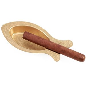 factory supply Cigar ashtray carving large-caliber multi-mouth cigarette groove fashion Tang grass household