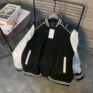 Ny kändisstjärna samma herrjacka Stadium Outwear Classic Design Baseball Jackets Bomber Men Kvinnor Kläder A010