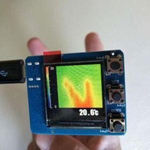 1 pz x AMG8833 IR 8x8 scheda di sviluppo del modulo del sensore di temperatura della matrice della termocamera a infrarossi