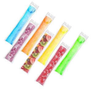 Stampi per ghiaccioli usa e getta per ghiaccioli Borse per congelatore per caramelle senza BPA Snack Maker Pouch Freeze Pops