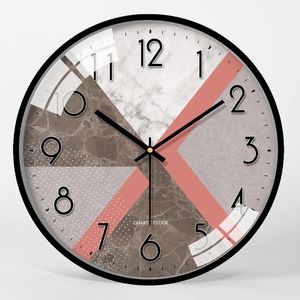 Orologi da parete moderno lussuoso orologio grande orologio in metallo cucina soggiorno camera da letto arredamento per casa guardia silenziosa creativa