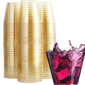 Disposable Water Cup Bar Party Whisky Plastic Wine Mug Juice Cold Drink Dessert Mousse Cups Festival Banquet Decoration Mug BH6472 WLY