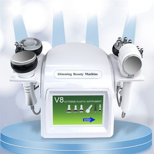 6 I 1 40K Ultraljudskavitation Slimming Machine Vakuum Massage Ansiktskroppsskin FÖRSÄLJNING TILLGÅNG BIO V8 Skönhetsmaskin