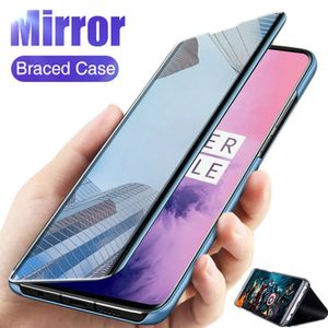 Mirror Flip Capas para Huawei Honra 9C 9A Case Phone Case Couro Capa Para Huawei Honra 9S 9X Premium 20 30 Pro 20S 30s