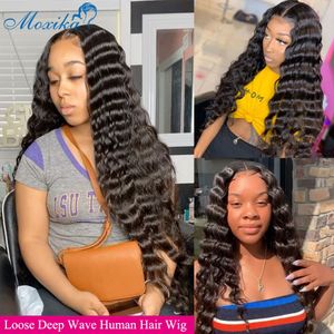 LX Brand Loose Deep Wave Wig Deep Wave Lace Front Wig Lace Frontal Wig Loose Wave Lace Front 13x6 Front Deepwave Frontalfactor