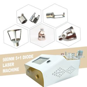 Diodlaser 980 nm spindel ven avlägsnande skönhetsartiklar röda blodkärl avlägsnande fysioterapi maskin