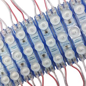 Hot Selling 3LEDs 2835 Injection Molding Ultrasonic Small Module 12V High Lumen Module White/warm/Red/Blue/Green/Yellow/Pink