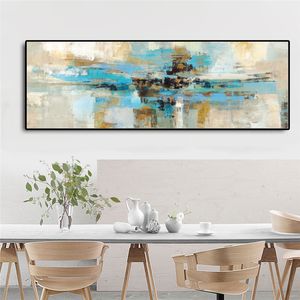 Abstract Oil Painting on Canvas Poster and Print Modern Scandinavian Wall Art Picture for Living Room Cuadros decoracion salon