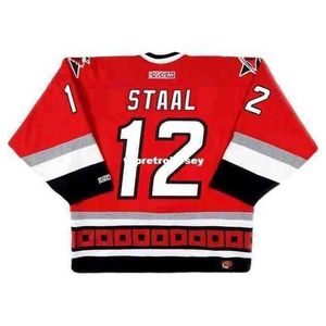 Mens Throwbacks jerseys Eric Staal 2003 Ccm Away Cheap Retro Jersey