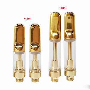 Wholesale co2 cartridges for sale - Group buy TH205 TH210 golden vape cartridge ml ml thread Pyrex Glass ceramic coil with Metal tip For thick CO2 thick oil