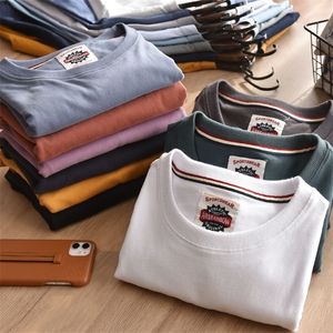Aankomst korte mouw Europese en Amerikaanse heren T-shirt Plus Size Hoge Kwaliteit Tops Tee voor promotie Groothandel T Sale 220408