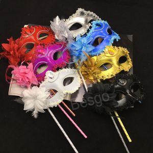 Хэллоуин портативная маска венецианская маски для полу лица