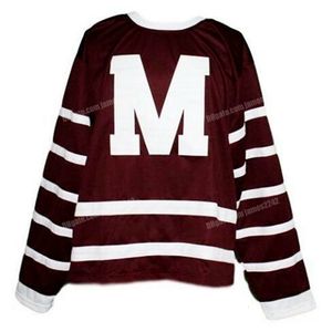 Nikivip Custom Retro Montreal Maroons Hockey Jersey zszyte S-4xl Dowolne nazwisko i numer najwyższej jakości koszulki