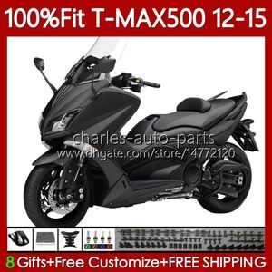 Yamaha Tmax-500 Max-500 Tmax500 12 13 14 15 Body 113no.65 T Max500 Tmax Flat Black Max 500 2012 2013 2014 2015 T-MAX500 12-15 OEM 차체