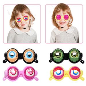 Fidget Toys Crazy Eyes Nuovi strani trucchi per bambini Creativo Divertente giocattolo oculare Divertente lampeggiante Simpatici occhiali da modellazione Regali per feste