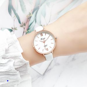 Shengke Quartz Watch Relogio Feminino Ladies skóra klasyczne Casual Analog Watches Kobiety proste wodoodporne zegarek Montre de lukse prezenty