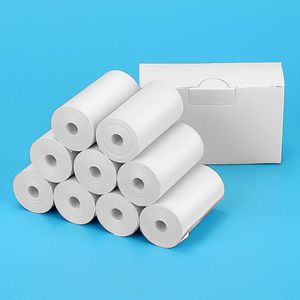 Kamera termisk tryckpapper 10 meter per roll 57x27mm färg akvarellpenna söta klistermärken