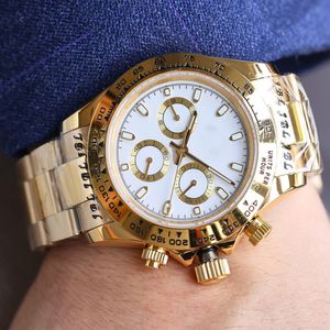 Oglądaj męskie zegarki automatyczne mechaniczne zegarki 40mm pasek ze stali nierdzewnej złoty zegarek na rękę obudowa ceramiczna Design Montre de luxe modny zegarek