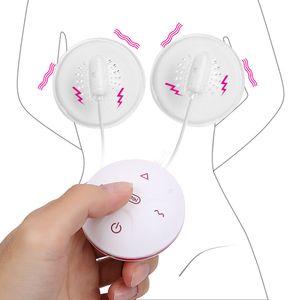 Ikoky Massager Pump Nipple Sucker Breast Stimulator Vibrator Sexiga leksaker för kvinna 10 -läge