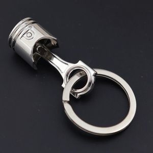 Keychains Car Engine Piston Key Chain Pendant Decoration Gift