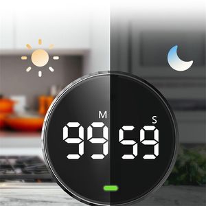 Magnetic Kitchen Digital Manual Countdown Alarm Clock Mechanical Timer Cooking Shower Study Stopwatch 220618