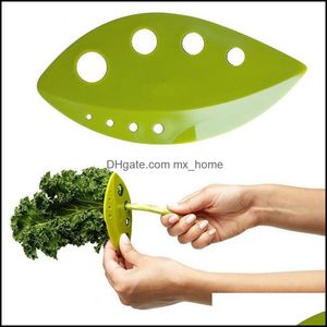 Kale Chard Collard Greens Herb Stripper Looseleaf Rosemary Thyme Loose Leaf Kitchen Gadgets Vegetabiliska verktyg My-0987 Drop Delivery 2021 Fru