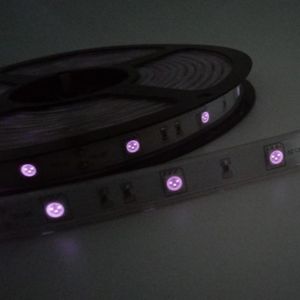 Şeritler 850nm 940Nm Kızılötesi Esnek LED Işık SMD 10mm genişliğinde IR Lamba Bant Çok