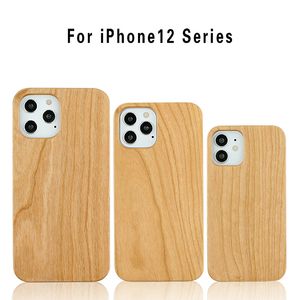 Amazon Top Sale Beautiful Laser Engraving Cell Phones Cases Blank Wood TPU Frame Phone Cover Cases For iPhone 13 Apple 12 Pro max