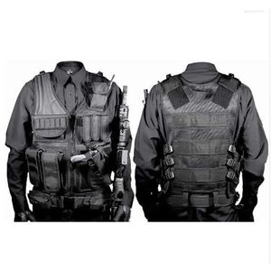 Tactical Vest Military Combat Armor Mens Hunting Army Adjustable Outdoor CS Training Guin22