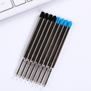 Metal Ball point pen refill smooth ink 0.5mm student office writing pen gift HH005