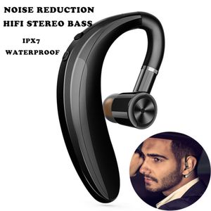 Wireless Bluetooth Earphone Business Headset med MIC Waterproof Sports Mini Hifi Stereo Bass Earbud