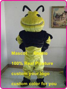 꿀벌 호넷 마스코트 꿀벌 의상 사용자 정의 팬시 의상 애니메이션 키트 마스코트 테마 멋진 드레스 카니발 코스튬 40143
