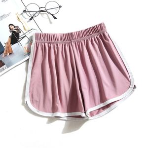 Women Shorts Pants Casual Lady All Loose Blend Solid Soft Patchwork Leisure Female Workout Waistband Skinny Stretch Elastic Waist Beach W220326