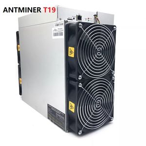 Bitmain Antminer T19 84th Mining Machine BTC SHA256 BTC Miner 3150W med strömförsörjning