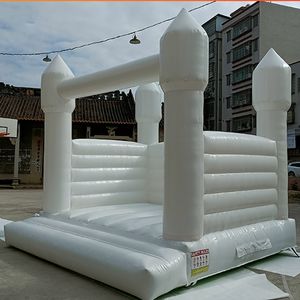 Mats Commercial White Bounce Castle Uppblåsbar JUM Wedding Bouncy House Jumper ADT och Kids NewDesign Bouncer Castles For Weddings Drop Delivery 807 E3