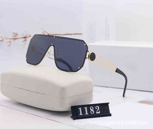 Óculos de sol Designer da cabeça f Glasses de sol da família Gradiente de óculos à prova de vento Moda de personalidade sem moldura Moda grande 1182