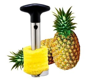 DHL Creative rostfritt stål fruktverktyg ananas corer ananas skivor köksverktyg ananasskalare parer kniv 50st sn6602