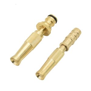 Car Cleaning Tools PCs Nozzle With Pressure Regulator Hose Spray Brass Adjustable Sprayer HandpieceCar