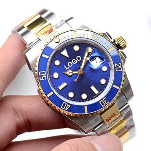 Luxury Mens Mechanical Watch Bwatchest Choice Fashion Högkvalitet Automatisk märke med Glide Clasp Swiss Watches Brand Wristwatch