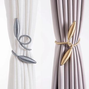 Arbitrary shape strong Curtain Tiebacks Plush Alloy Hanging Belts Ropes Curtain Holdback Curtain Rods Accessoires 0616