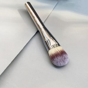 Silver 106 Airbrush OMG Foundation Makeup Brush for Professional Flawless Cosmetics Finish Beauty Tool