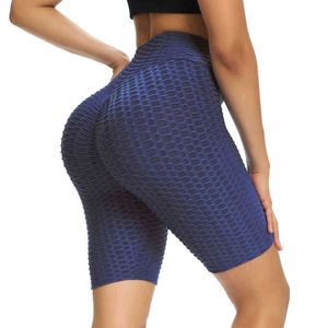 Kvinnors shorts Gym Yoga Leggings Sports Fitness Cycling Short Woman Biker Casual Running Fashion Tight Pants High midje Kvinna G220304 W220418